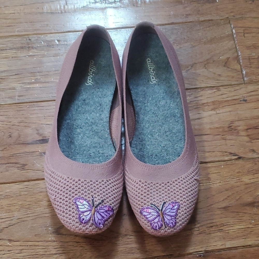 Allbirds tree breezes pink knit flats